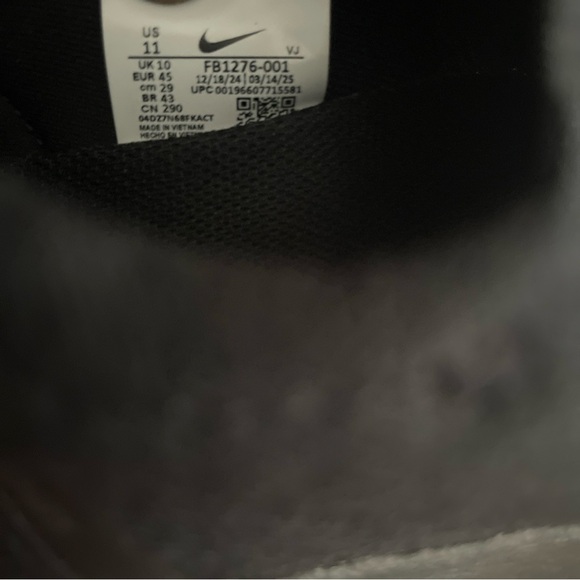 Nike Free RN NN Road Running Shoes Sneakers Black nby FB1276-001 Mens Size 11 - Picture 10 of 10